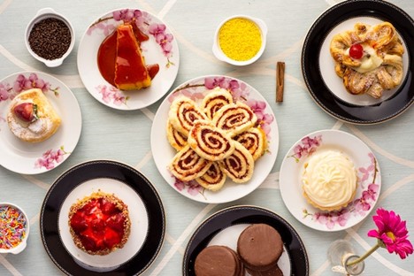 An assortment of baked treats